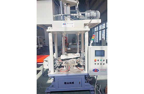 JD-800-4K hub roda casting Logam Tube Fitting Pembukaan Ganda Tilt Gravity Die Casting Machine